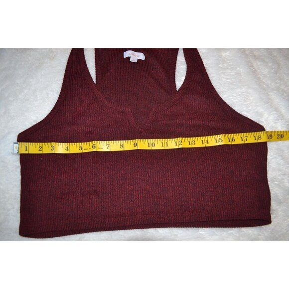 Colsie - 2 Piece Ribbed Short and Crop Top Sleep Set - Size XL - Picture 5 of 7